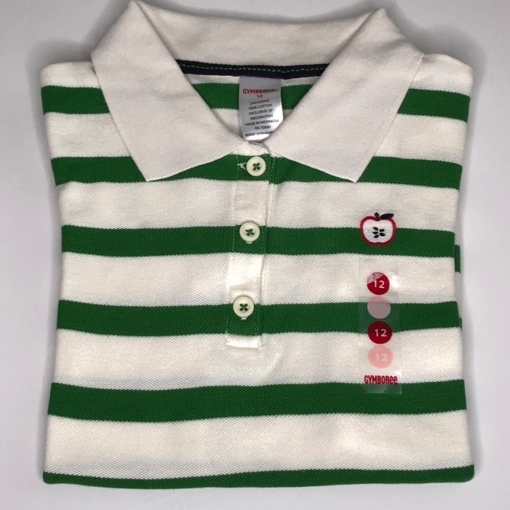Gymboree PREP SCHOOL Top • Size 12 • New!